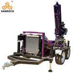 Hydraulic Water Well Drilling Rig Trailer Mounted Drilling Rig Diesel Water