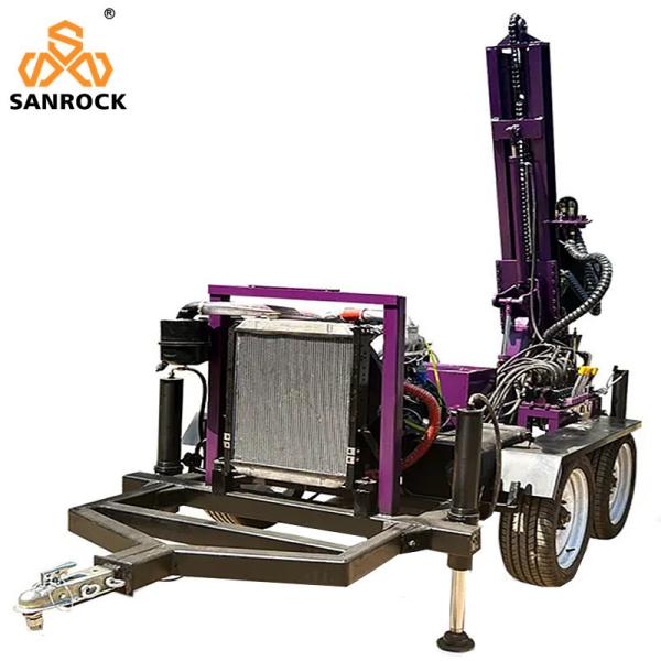 Buy cheap Water Well Drilling Rig Agricultural Irrigation Water Drilling Machine Hydraulic Well Drilling Rig from wholesalers