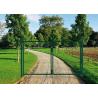 Buy cheap PVC Coated Welded Wire Fence Galvanised Square Mesh Fencing Green Color from wholesalers