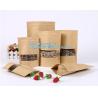 Buy cheap Food Packaging Kraft Bread Packing Paper Bag With pressure sensitive adhesive,disposable waterproof food packaging paper from wholesalers
