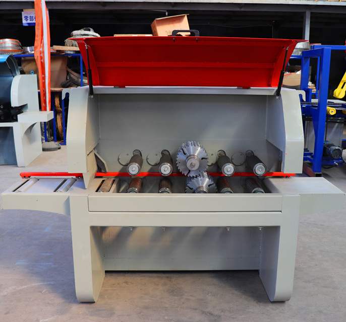 Plank Board Timber Multi Blade Rip Saw Machine price Round Log Wood Log Gang Multi Rip Saw Machine Woodworking