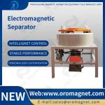 High Intensity Non Metallic Ores 325 Mesh Dry Magnetic Separator in Fine Powder