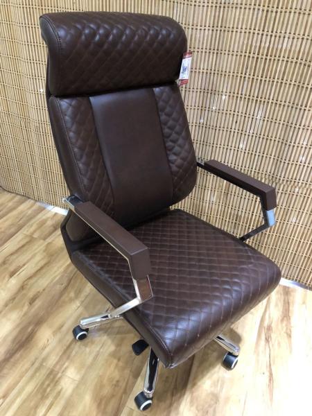 Buy cheap Tilt Control 121cm PU Leather High Back Office Chair Executive from wholesalers