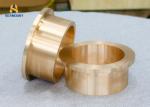 Wear Resistant C86300 Flanged Sleeve Bushing Small Tolerance Less Than 0.003m