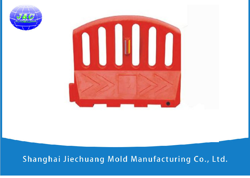 Roto Molded Plastic Products PE Road Barrier Mold , Rotational Moulding Service