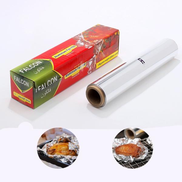 Buy cheap Custmozed Length 8011 Alloy Food Aluminum Foil Paper Roll for Household Organization from wholesalers