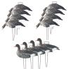 Buy cheap OEM Plastic Lifelike PP Silhouette Specklebelly Goose Decoys Anti Reflective for Hunting from wholesalers