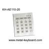 Buy cheap Vandal Proof Stainless steel Keyboard with 20 Keys , Door Entry Keypad from wholesalers