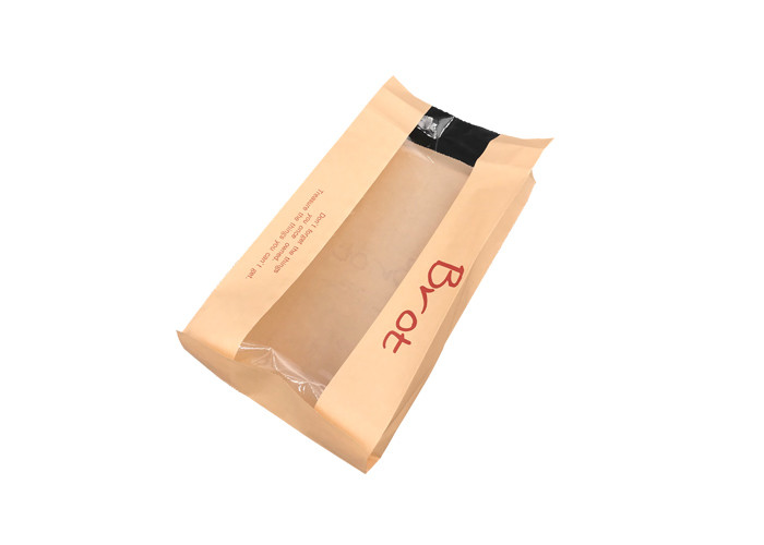 Sustainable Custom Printed Resealable Food Bags With Clear Window OEM Service