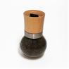 Buy cheap 201g 124mm 6oz 170ml Wooden Glass Pepper Grinder from wholesalers