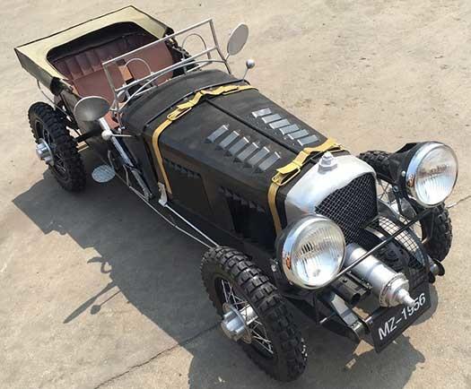 Buy cheap Cold Rolled Steel Decorative Retro Car Couch Vintage Handmade Car Model from wholesalers