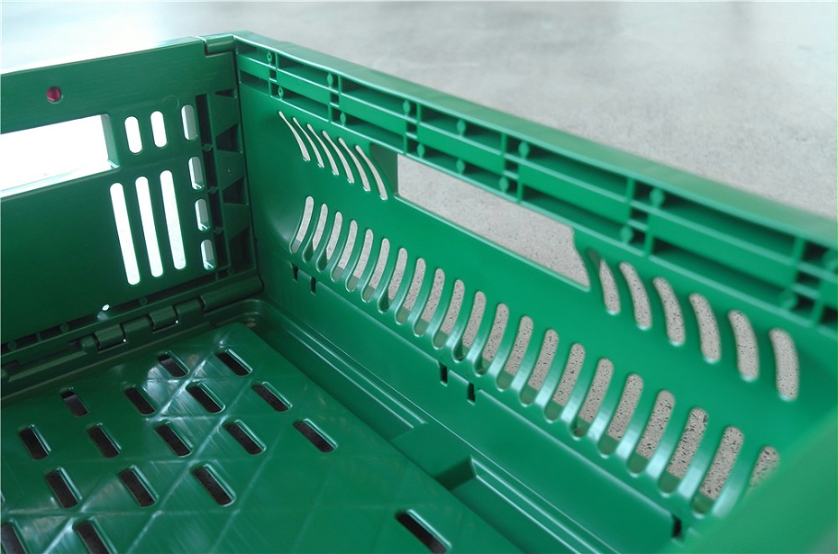 Various Colors Stackable Tote Plastic Basket for Convenient Warehouse Management