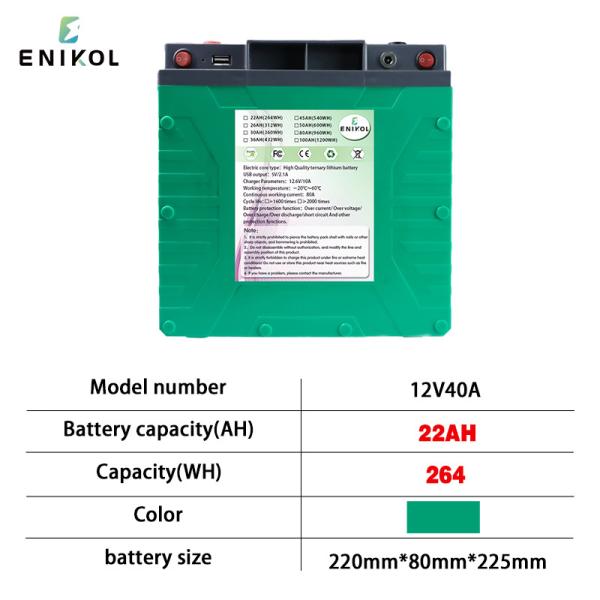 Buy cheap RV Marine Boat Rechargeable Lithium Ion Battery 12V Solar LiFEPO4 Battery 22ah from wholesalers