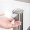 Buy cheap Touch-Free Rechargeable Sensor Liquid Soap Pump Dispenser , Polished Stainless Steel from wholesalers