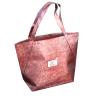 Buy cheap Non Woven Fabric Crocodile Veins Reusable Carrier Bags With Woven Patch Logo from wholesalers