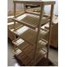 Buy cheap Custom Bread Wooden Retail Display Shelves / Wooden Bakery Display Racks from wholesalers