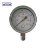 Buy cheap Liquid Filled Pressure Gauge 50mm Bottom 1/4"Npt OEM Pressure Meter from wholesalers