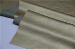 Light Pearl Gold Pu Synthetic Leather 0.35mm Thickness Abrasion Resistant