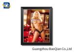 3D Flipped Wall Decorative Photos With Sexy Naked Beautiful Girl