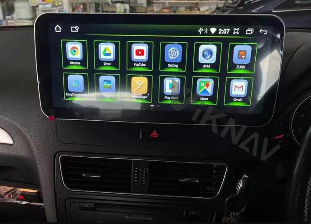 ODM Android Audi Q5 Stereo 2010-2017 Radio Player GPS Screen Aftermarket Navigation