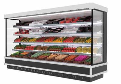 Buy cheap Supermarket Refrigeration Equipment Open Multi Deck Chiller Built-in Compressor from wholesalers