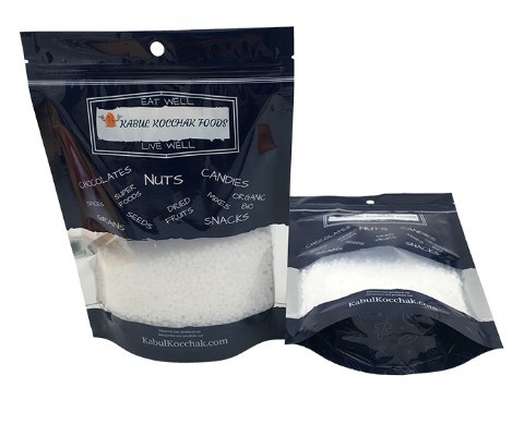 custom Black Printing apparel OPP Plastic packaging zipper pouch for Apparel Packing
