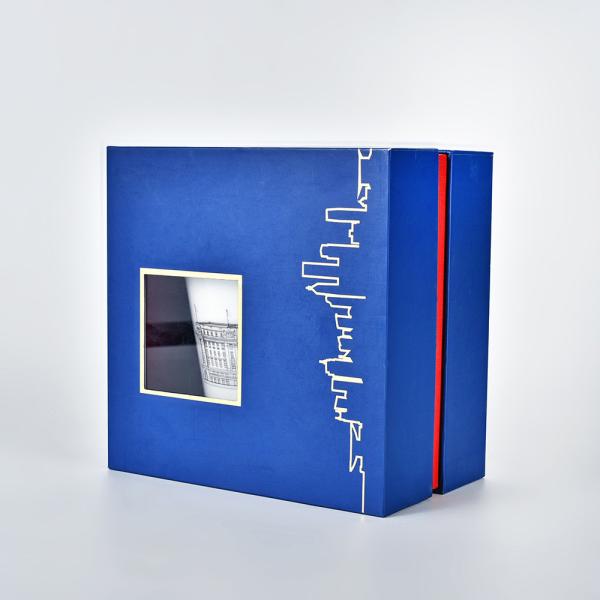 Buy cheap Cardboard Heaven And Earth Cover Box Square Printable Logo Cup Watch Jewelry from wholesalers