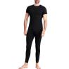 Buy cheap Fashion Summer Slim Fit Short Sleeve Black T Shirts For Men 100% Cotton Sportswear from wholesalers