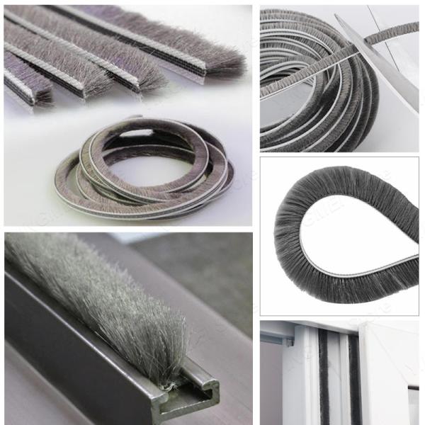 Buy cheap OEM ODM Anti Dust Brush Wool Pile Weatherstrip For Windows from wholesalers