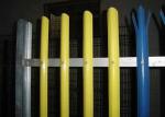 PVC Coated Metal Palisade Fence Panels European Style For Road / Railway