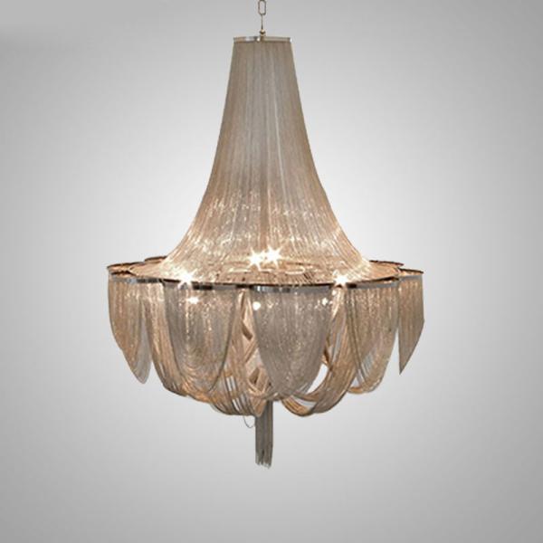 Buy cheap Decorative lighting chain link chandelier designer lamp (WH-CC-04) from wholesalers