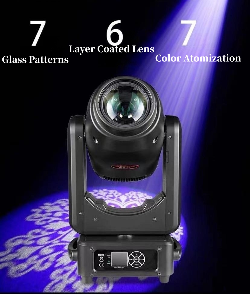 150W DJ Disco Pixel LED Moving Head Beam Light for Dynamic Stage Performances
