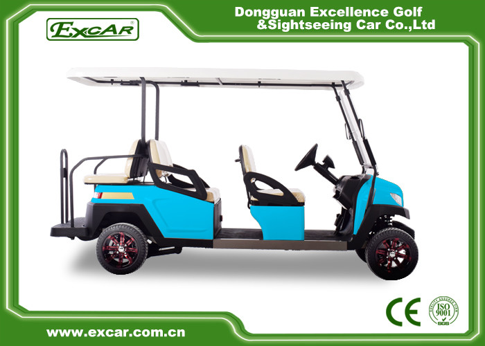 4+2 Seats Electric Golf Cart 48V/350A With Curtis Controller