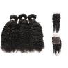 Buy cheap Natural Color 100% Brazilian Virgin Hair 3 Bundles No Chemical from wholesalers