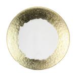 Tangson good rim Glass Plates And Bowls Artistical For Wedding