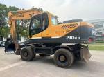 Used Hyundai R210W-9 Wheel Excavator In Excellent Condition/Used Wheel Excavator