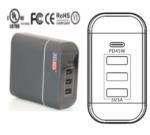 Mobile Phone USB Port Wall Charger Type C Charger Adapter Customized Logo