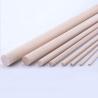 Buy cheap Polished 4mm Unfinished Wood Crafts Long Round Wooden Sticks from wholesalers