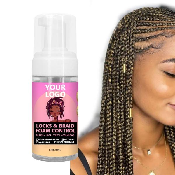 Buy cheap Extra Hold Curl Hair Mousse for Braids Braids Wigs Styling Foaming Private Label from wholesalers