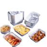Buy cheap Customized Recyclable Disposable Food Packaging Aluminum Containers Tin Foil Dishes Catering Aluminium Foil Tray from wholesalers