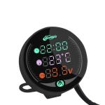 Smart Waterproof Digital Tachometer , 12w 1.5mA/H Led Speedometer Motorcycle