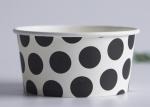 Food Grade Disposable Paper Products For Take Away Salad PLA Coated Eco Friendly