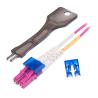 Buy cheap Safety Lc Type Fiber Optic Connector , Fiber Fast Connector Low Insertion Loss from wholesalers