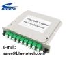 Buy cheap LC APC LGX Box PLC Fiber Optic Cable Splitter 1x16 Green Color from wholesalers