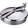 Buy cheap Hight 90mm-100mm Widely Used Sanitary 304/316L Stainless Steel Circular Manhole Cover from wholesalers