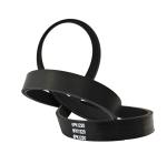 Black 12pk2170 Water Pump Rubber Ribbed Belt with ISO9001-2008 Certification