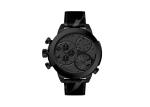 Genuine Leather Band Alloy Quartz Wrist Watch Multifunction 3 Hands Water