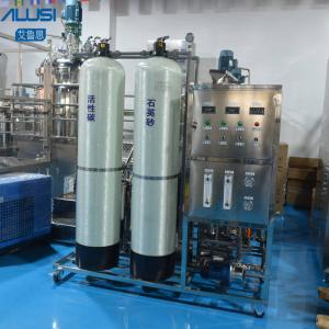 Wholesale 380V 500lph RO Borehole Salty Water Treatment Plant Automatic from china suppliers