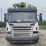 Schwing HB39V Used Truck Concrete Pump Truck Mounted 39 Meter