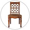 Buy cheap French Antique Wooden Throne Chair Oak Wood Frame Upholstered Farmhouse Chairs from wholesalers